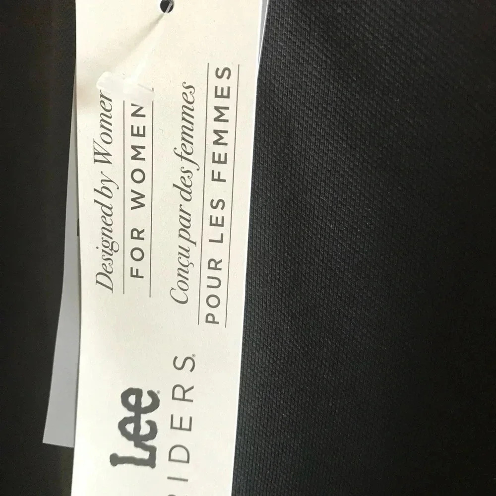 polo shirt  golf cotton black, NWT, Y2K vtg,LEE Riders activewear,cottagecore - Picture 6 of 13